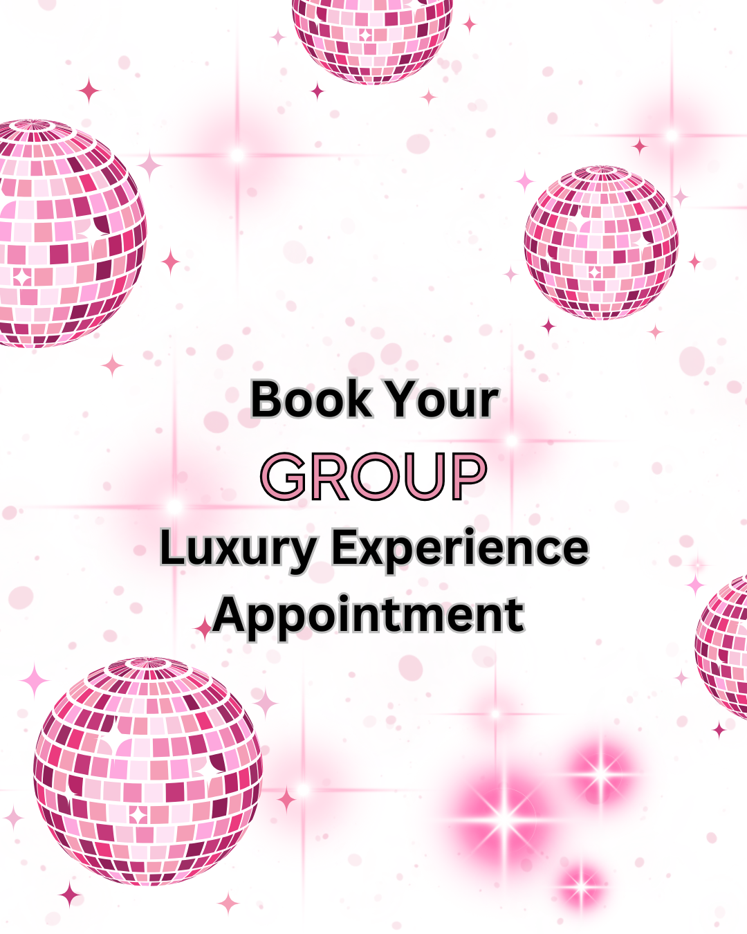 Group Luxury Experience Before/ After Hours Appointment